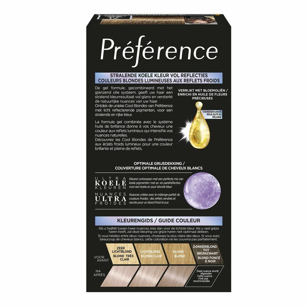 L'Oreal Lu0027Oréal Preference Haarkleuring 7.1 Iceland - Cool Blondes 5 L'Oreal Lu0027Oréal Preference Haarkleuring 7.1 Iceland - Cool Blondes - Afbeelding 3