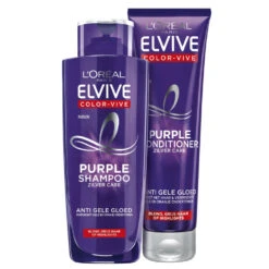 L'Oreal Lu0027Oréal Elvive Color Vive Shampoo, Conditioner, Purple Shampoo & Purple Conditioner Pakket 8 L'Oreal Lu0027Oréal Elvive Color Vive Shampoo, Conditioner, Purple Shampoo & Purple Conditioner Pakket -Huid Beauty Winkel 1014627 3