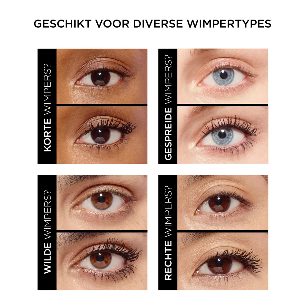 L'Oreal Lu0027Oréal Air Mega Volume Mascara 01 Black Waterproof 4 L'Oreal Lu0027Oréal Air Mega Volume Mascara 01 Black Waterproof - Afbeelding 2