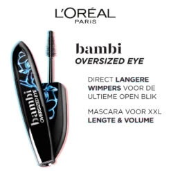 L'Oreal Lu0027Oréal Bambi XXL Oversized Mascara Zwart 8 L'Oreal Lu0027Oréal Bambi XXL Oversized Mascara Zwart -Huid Beauty Winkel 1019311 4