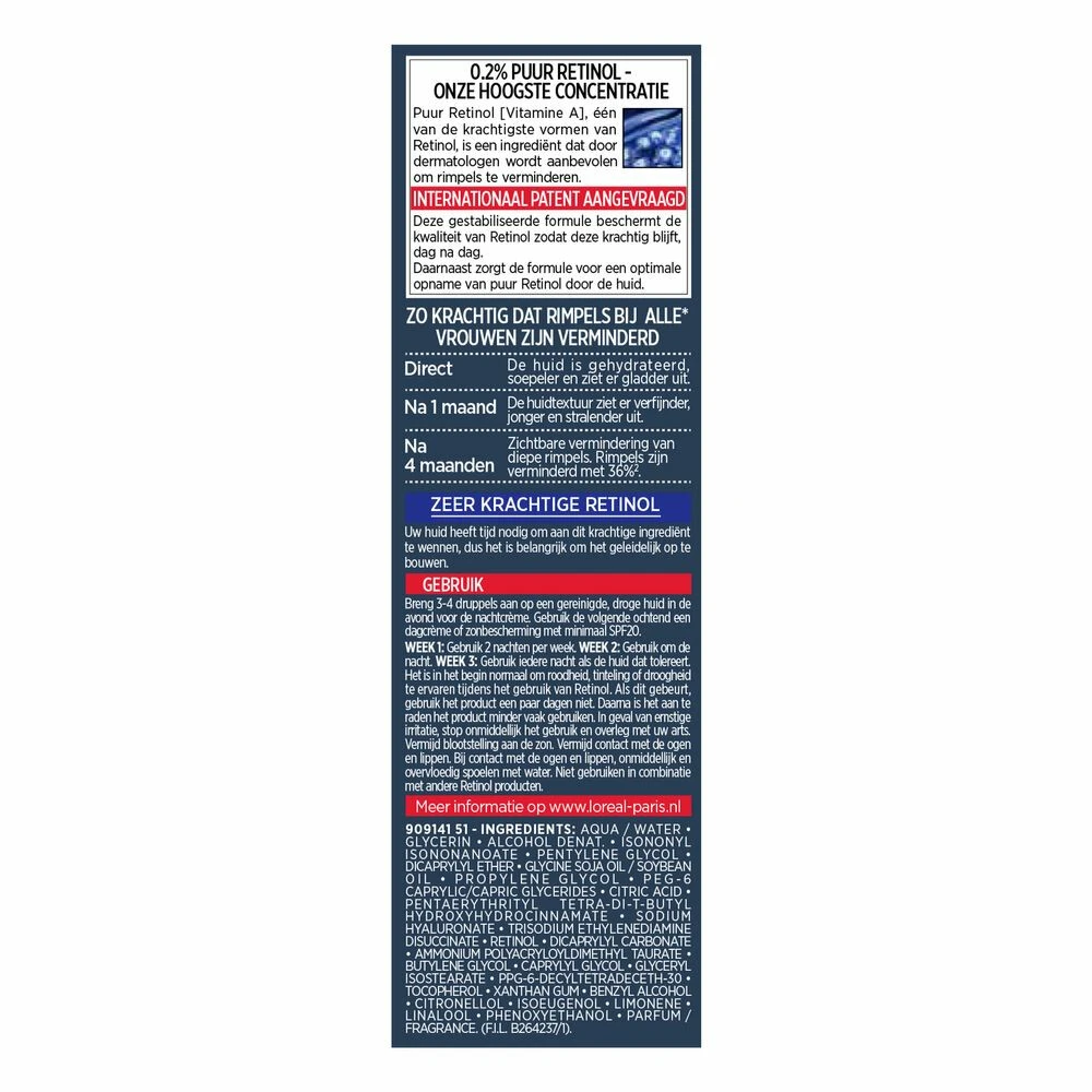 L'Oreal Lu0027Oréal Laser X3 Puur Retinol Nachtserum 5 L'Oreal Lu0027Oréal Laser X3 Puur Retinol Nachtserum - Afbeelding 3