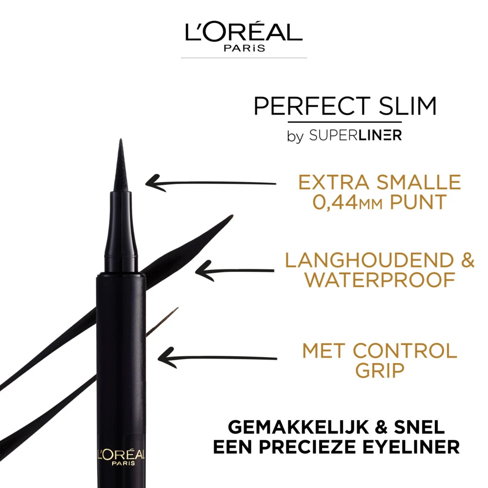 L'Oreal Lu0027Oréal Superliner Perfect Slim Eyeliner Blauw 6 L'Oreal Lu0027Oréal Superliner Perfect Slim Eyeliner Blauw - Afbeelding 4