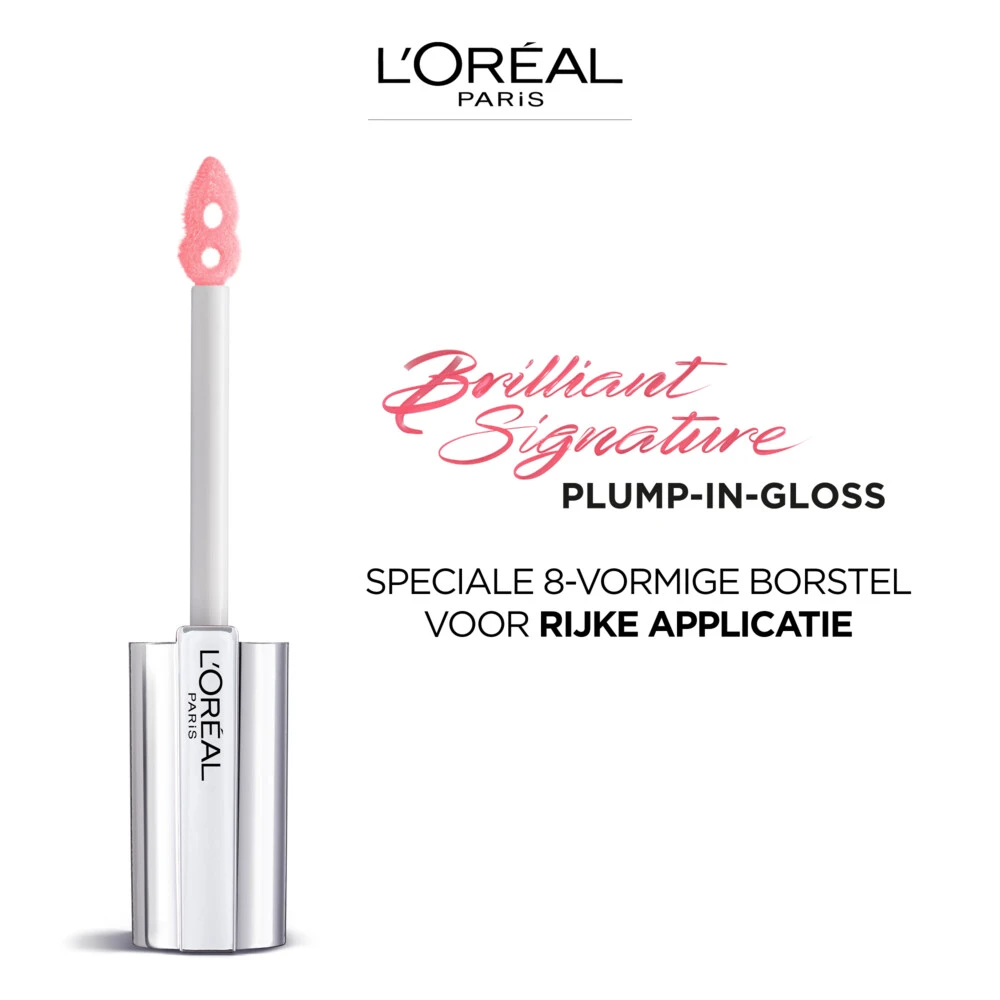 L'Oreal Lu0027Oréal Brilliant Signature Plump- In Gloss 404 Assert 4 L'Oreal Lu0027Oréal Brilliant Signature Plump- In Gloss 404 Assert - Afbeelding 2