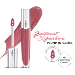 L'Oreal Lu0027Oréal Brilliant Signature Plump- In Gloss 404 Assert 8 L'Oreal Lu0027Oréal Brilliant Signature Plump- In Gloss 404 Assert -Huid Beauty Winkel 1029639 3