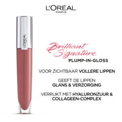 L'Oreal Lu0027Oréal Brilliant Signature Plump- In Gloss 404 Assert 9 L'Oreal Lu0027Oréal Brilliant Signature Plump- In Gloss 404 Assert -Huid Beauty Winkel 1029639 4