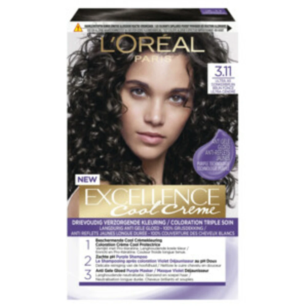 L'Oreal Lu0027Oréal Cool Cream - Donkerbruin + Uitgroeispray Pakket 4 L'Oreal Lu0027Oréal Cool Cream - Donkerbruin + Uitgroeispray Pakket - Afbeelding 2