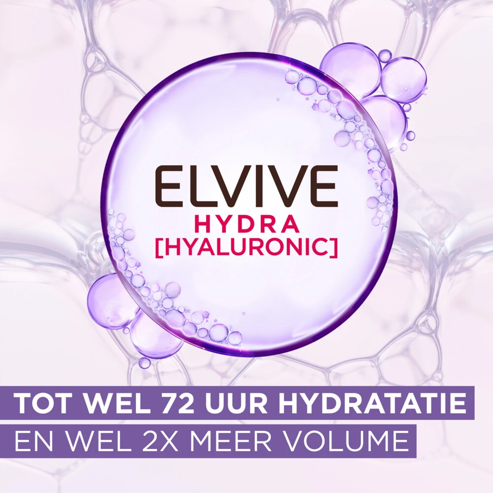 L'Oreal 6x Lu0027Oréal Elvive Shampoo Hydra Hyaluronic Hydraterend 4 L'Oreal 6x Lu0027Oréal Elvive Shampoo Hydra Hyaluronic Hydraterend - Afbeelding 2