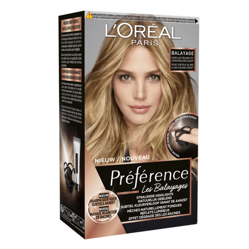 L'Oreal Lu0027Oréal Préférence Les Balayages Highlights Lichtblond Haar 4 L'Oreal Lu0027Oréal Préférence Les Balayages Highlights Lichtblond Haar - Afbeelding 2