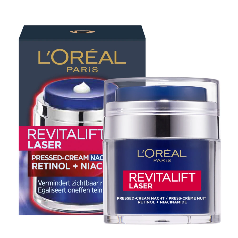 L'Oreal Lu0027Oréal Revitalift Laser Pressed Nachtcreme 4 L'Oreal Lu0027Oréal Revitalift Laser Pressed Nachtcreme - Afbeelding 2