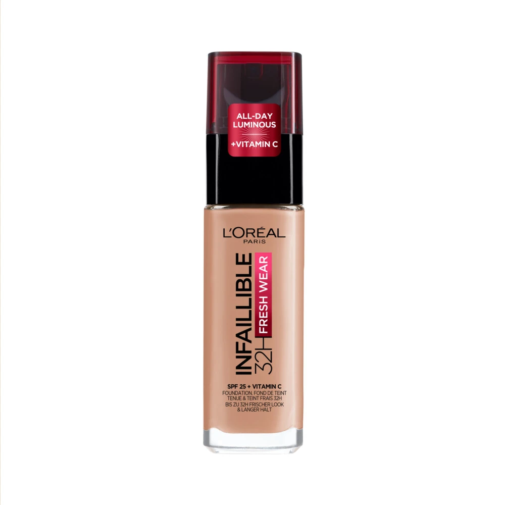 L'Oreal Lu0027Oréal Infaillible 32H Fresh Wear Foundation 160 Rose Linen 2 L'Oreal Lu0027Oréal Infaillible 32H Fresh Wear Foundation 160 Rose Linen