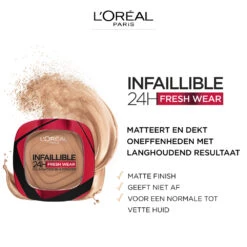 L'Oreal Lu0027Oréal Infaillible 24H Foundation In A Powder 375 Deep Amber 8 L'Oreal Lu0027Oréal Infaillible 24H Foundation In A Powder 375 Deep Amber -Huid Beauty Winkel 1037260 3