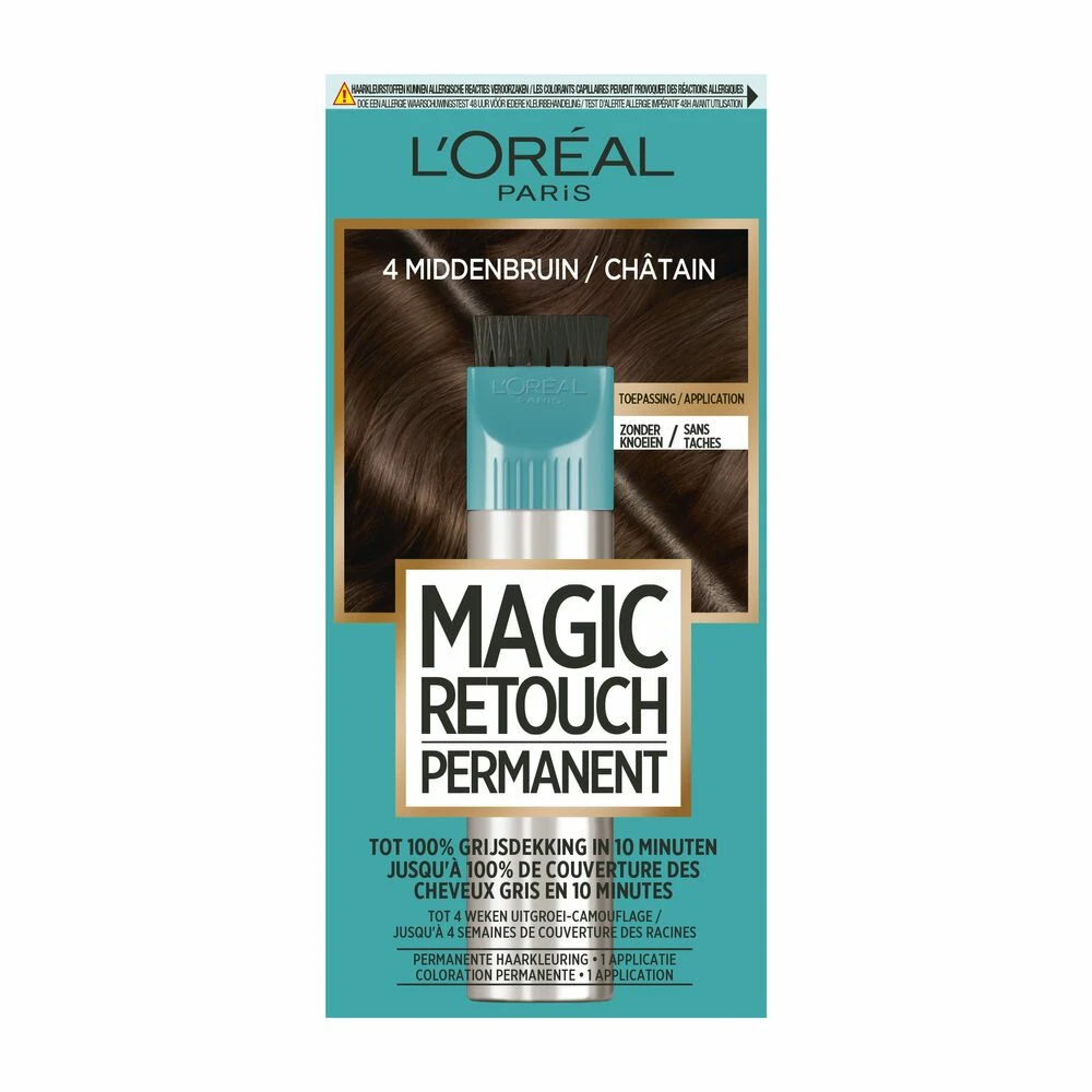 L'Oreal Lu0027Oréal Magic Retouch 4 Middenbruin 3 L'Oreal Lu0027Oréal Magic Retouch 4 Middenbruin