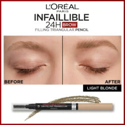 L'Oreal Lu0027Oréal 24H Brow Filling Triangular Pencil 8.0 Light Cool Blond 10 L'Oreal Lu0027Oréal 24H Brow Filling Triangular Pencil 8.0 Light Cool Blond -Huid Beauty Winkel 1071946 4