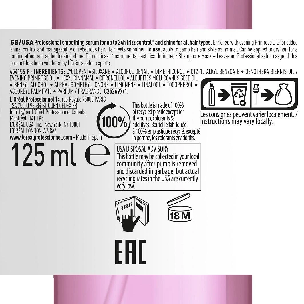 Liss ExtremeShine Perfecting Blow-Dry Oil 6 Liss ExtremeShine Perfecting Blow-Dry Oil - Afbeelding 4