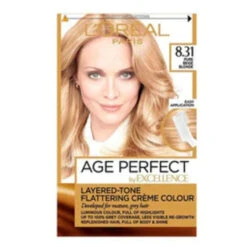 L'Oreal Lu0027Oréal Excellence Age Perfect Haarverf 8.31 Licht Goud Asblond