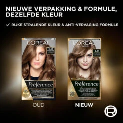 L'Oreal Lu0027Oréal Preference Haarkleuring 06 Ombrie - Donkerblond 8 L'Oreal Lu0027Oréal Preference Haarkleuring 06 Ombrie - Donkerblond -Huid Beauty Winkel 974935 3