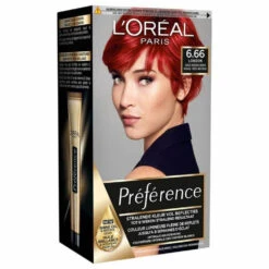 L'Oreal Lu0027Oréal Preference Haarkleuring 6.66 Pure Scarlet - Zeer Intens Rood 7 L'Oreal Lu0027Oréal Preference Haarkleuring 6.66 Pure Scarlet - Zeer Intens Rood -Huid Beauty Winkel 974942 2