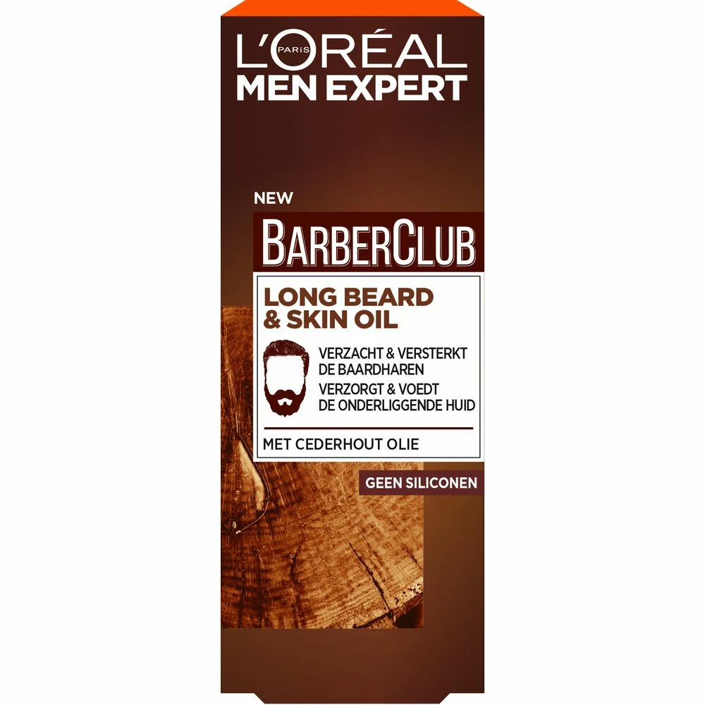 L'Oreal Lu0027Oréal Men Expert Barberclub Baard & Gezichtsolie 4 L'Oreal Lu0027Oréal Men Expert Barberclub Baard & Gezichtsolie - Afbeelding 2