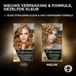 L'Oreal Lu0027Oréal Preference Haarkleuring 7.3 Floride - Goudblond 6 L'Oreal Lu0027Oréal Preference Haarkleuring 7.3 Floride - Goudblond -Huid Beauty Winkel 992287 2