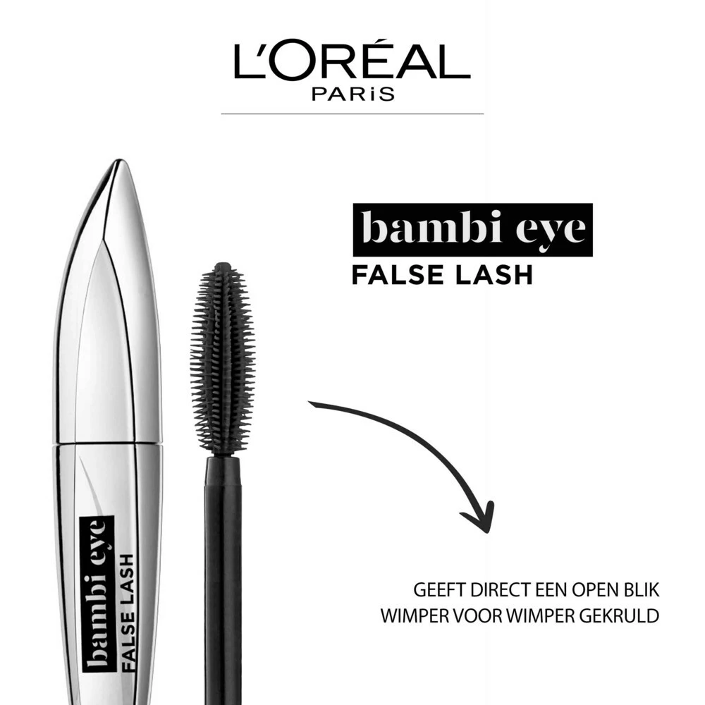 L'Oreal Lu0027Oréal Bambi Eye By False Lash Volume Mascara Zwart 5 L'Oreal Lu0027Oréal Bambi Eye By False Lash Volume Mascara Zwart - Afbeelding 3