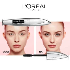 L'Oreal Lu0027Oréal Bambi Eye By False Lash Volume Mascara Zwart 9 L'Oreal Lu0027Oréal Bambi Eye By False Lash Volume Mascara Zwart -Huid Beauty Winkel 996993 4