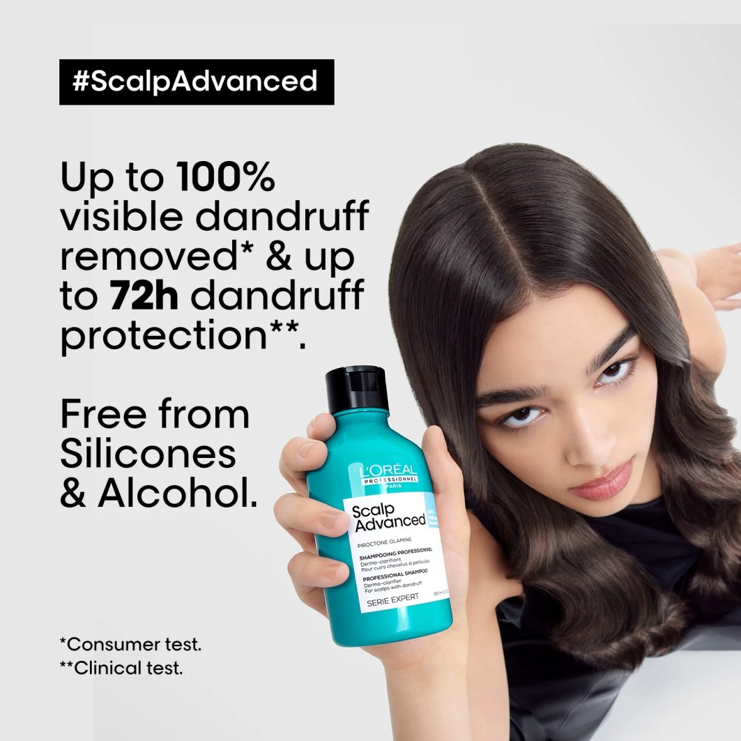 Serie Expert Scalp AdvancedScalp Advanced Anti-Dandruff Dermo-clarifier Shampoo 8 Serie Expert Scalp AdvancedScalp Advanced Anti-Dandruff Dermo-clarifier Shampoo - Afbeelding 6