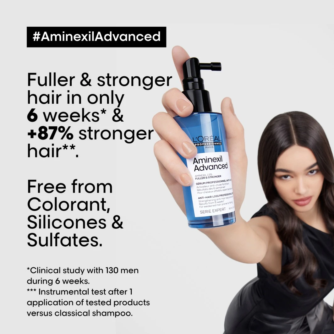 Serie Expert Scalp AdvancedAminexil Advanced Strengthening Anti-hair Loss Activator Serum 7 Serie Expert Scalp AdvancedAminexil Advanced Strengthening Anti-hair Loss Activator Serum - Afbeelding 5